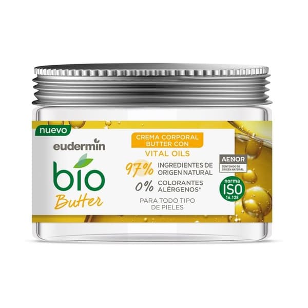 EUDERMIN ekologisk smörkroppskräm - 300 ml