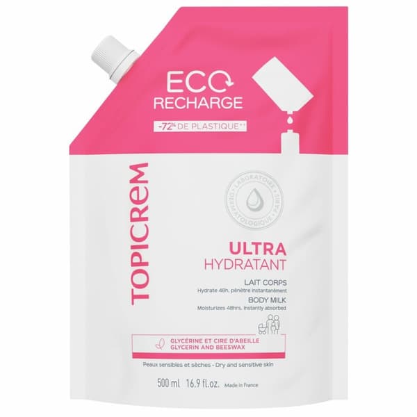 Fugtgivende Kropsmælk Topicrem UH 500 ml