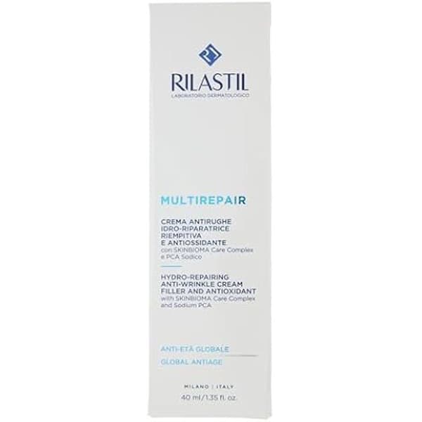 Ansiktskräm - RILASTIL - Multirepair - Anti-rynkor - Antioxidanter - Återfuktande 40 ml