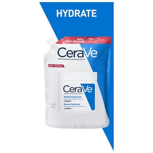 CeraVe Oparat Balsam Utan Doft Eco-Återfyllning 454 g