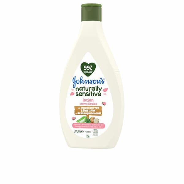 Återfuktande kroppslotion för spädbarn Johnson's BABY BIO NATURALLY SENSITIVE 395 ml