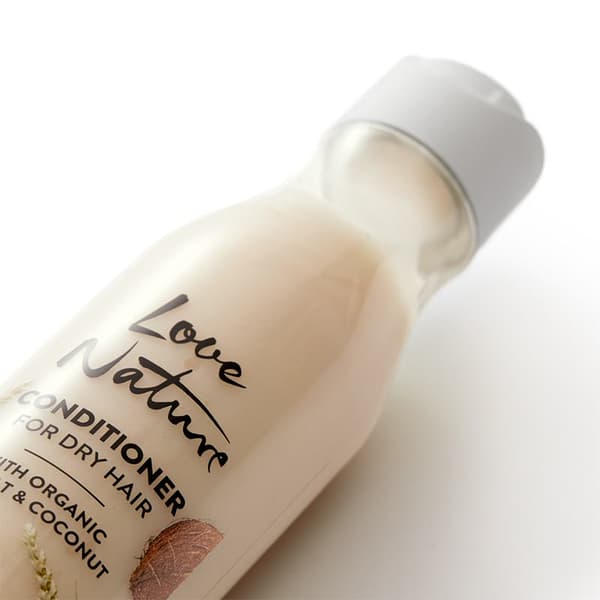 Oriflame Love Nature Balsam med økologisk hvede og kokos til tørt hår 250 ml
