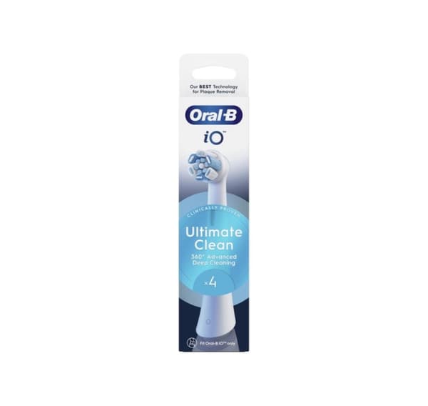 Oral-B, utbytbara tandborsthuvuden, iO UltimateClean