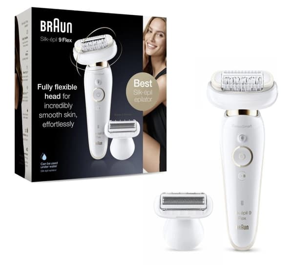 Braun, johdoton, epilaattori, Silk-épil 9 Flex SES9006