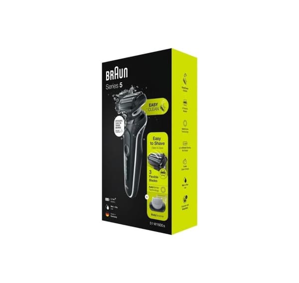 Braun, parranajokone, 51-W1600s
