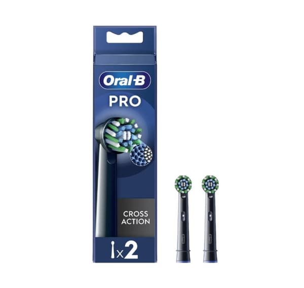 Oral-B, utbytbara tandborsthuvuden, EB50BRX-2 Cross Action Pro