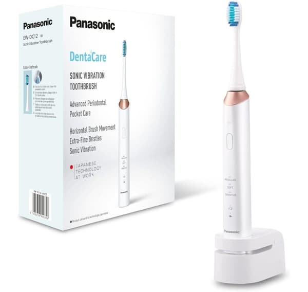 Panasonic, Sonic elektrisk tandbørste, EW-DC12-W503