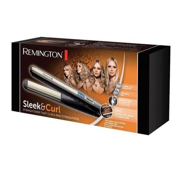 Remington, glattejern, S6500 Sleek & Curl