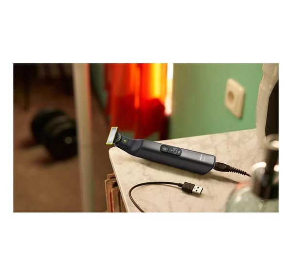 Philips, hårtrimmer for ansikt og kropp, QP6552/15 OneBlade Pro 360