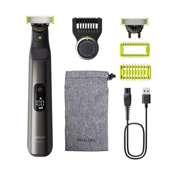 Philips, hårtrimmer for ansikt og kropp, QP6552/15 OneBlade Pro 360