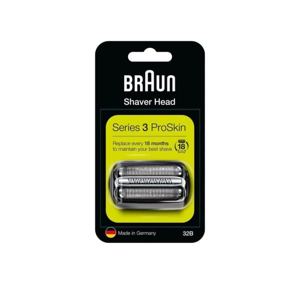 Braun, 32B parranajokoneen vaihtopää sarjalle 3