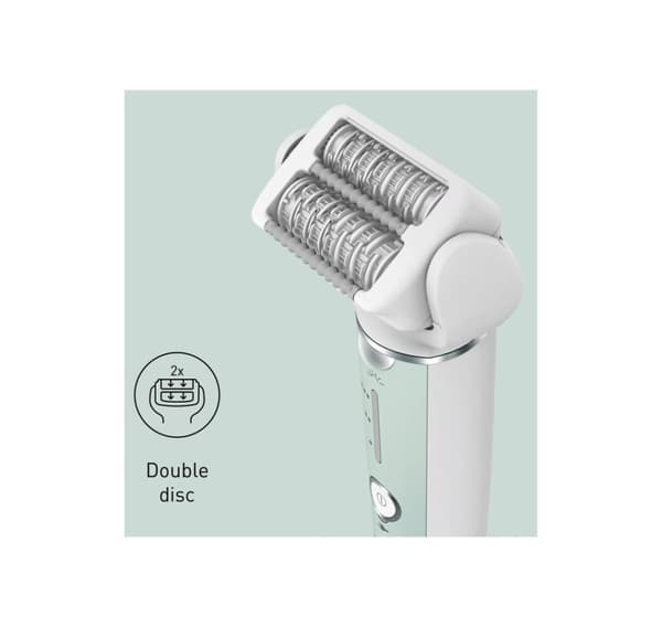 Panasonic ES-EY70A-G503 Epilator, hvid/grøn