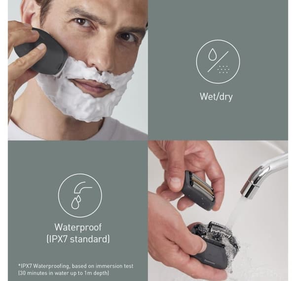 Panasonic, genopladelig elektrisk barbermaskine, ES-PV3B-K803