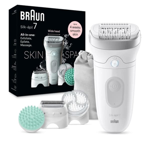 Braun, Trådløs, Epilator, Silk-épil SE7-081