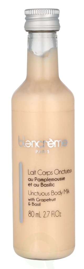 Blancreme Unctuous Body Milk 80 ml Grapefruit & Basil