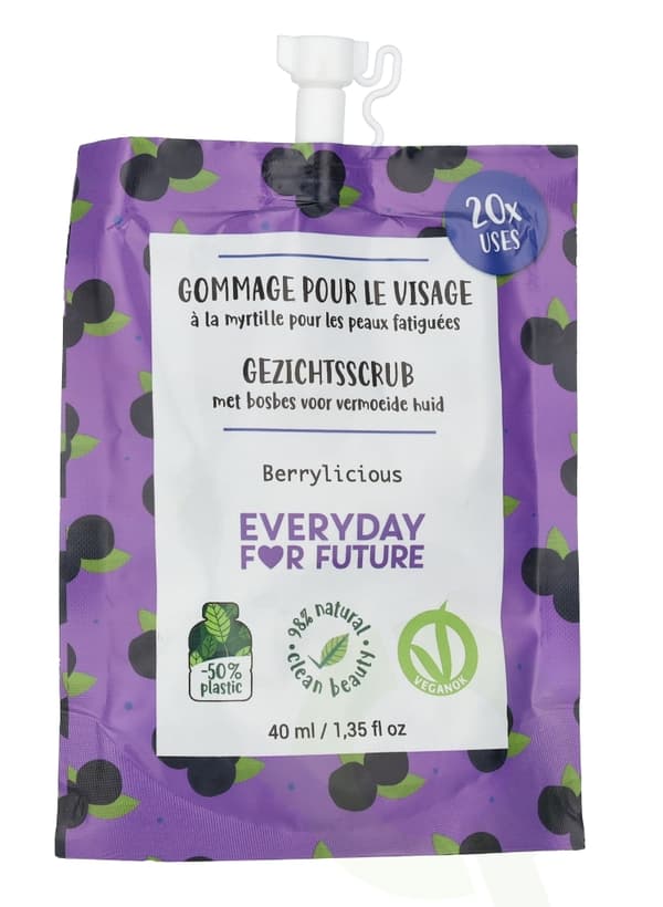 Everyday For Future Face Scrub 40 ml 20 Uses - Berrylicious
