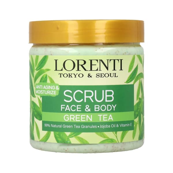 Rengöring skrubba Lorenti Peeling Face & Body Green Tea 500 ml