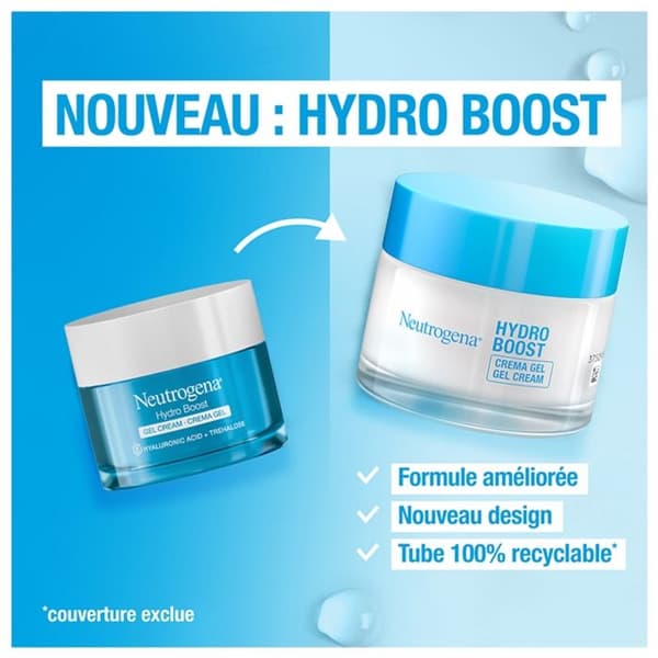 Neutrogena Hydro Boost Moisturizing Gel-Cream Dry Skin 50ml