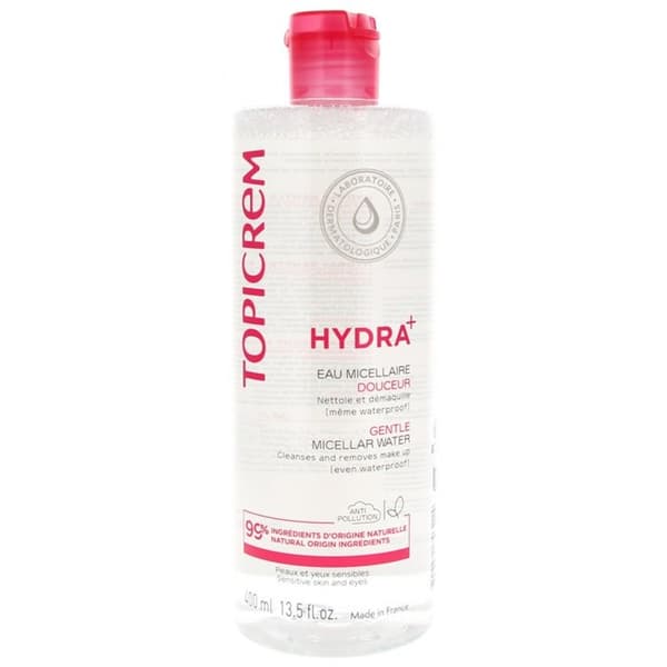 Micellärvatten - Topicrem - Mjukhet - 400ml - Utan parabener - Hypoallergenisk
