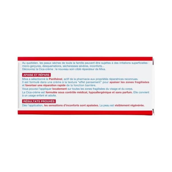 MIXA Repairing Cica-cream - Weakened Areas - 50 ml