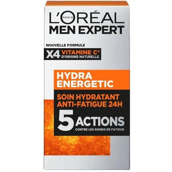 L'Oréal Men Expert Skincare Hydra Energetic Anti-Fatigue Moisturizing Care 5 Actions 50ml