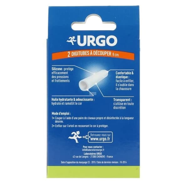 URGO CORS PROTECTION x 2 DIGITUBER ATT SKÄRA