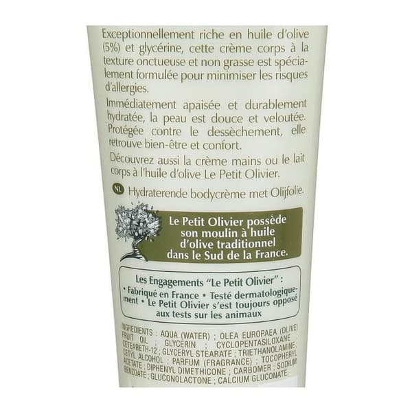 LE PETIT OLIVIER Närande kroppskräm - 250 ml