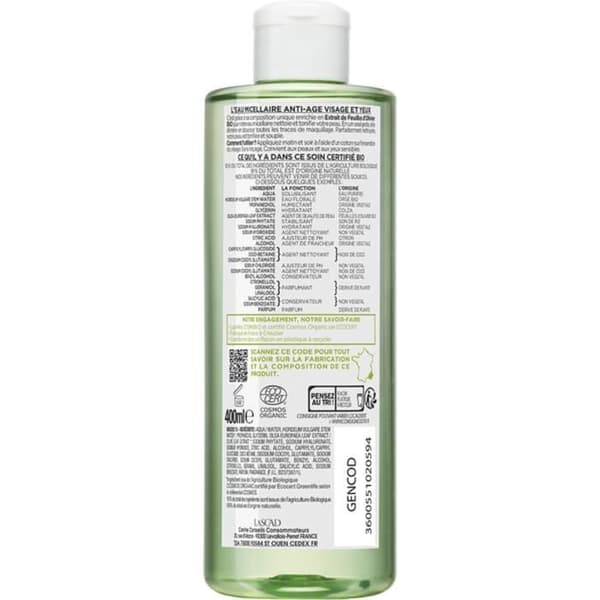 Anti-aging micellärt vatten LA PROVENCALE BIO - 400 ml