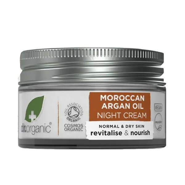 Nattkräm Dr.Organic ARGÁN DR ORGANIC 50 ml