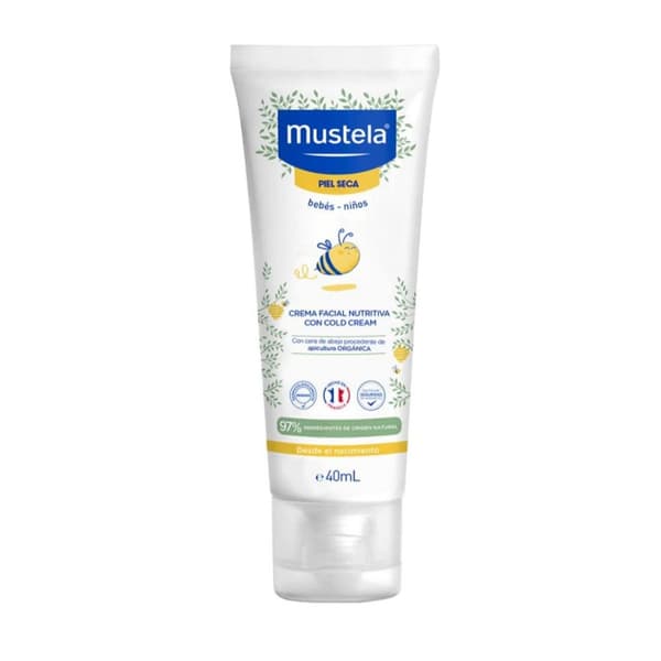 Närande kräm Mustela Cold Cream Pojkar Bebisar (40 ml)