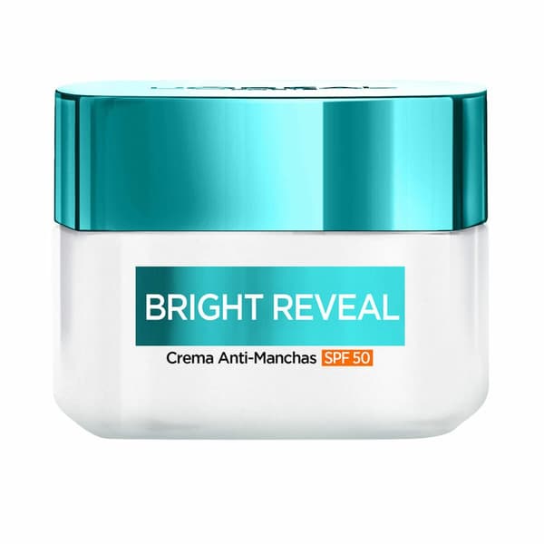 Kräm mot bruna fläckar L'Oreal Make Up Bright Reveal Spf 50 50 ml Niacinamid