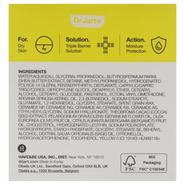 Ansiktskräm DR.JART+ CERAMIDIN 50 ml