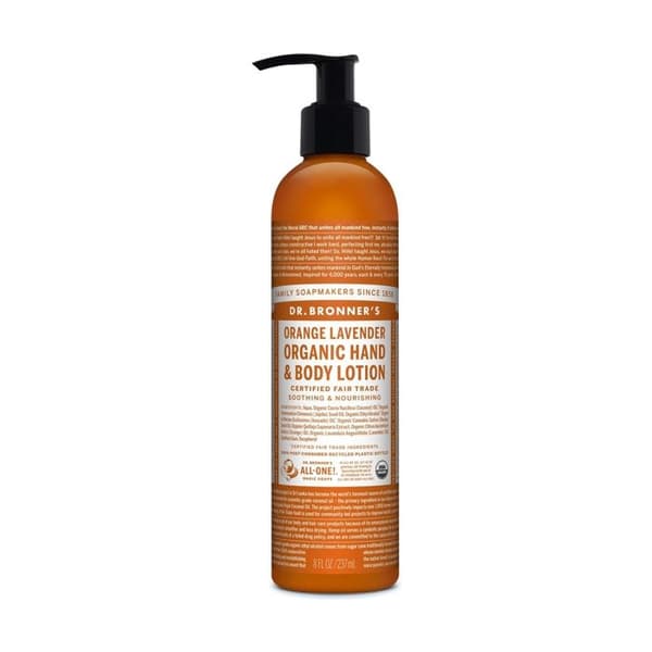 DR. BRONNERS - Lugnande kroppslotion med apelsin och lavendel 237 ml