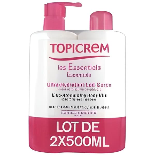 Topicrem Ultra Moisturizing Body Lotion 2 x 500ml
