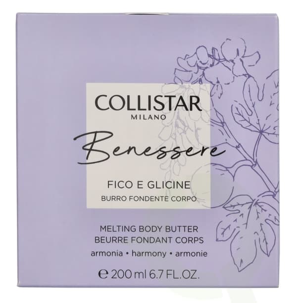 Collistar Benessere Fig And Wisteria Melting Body Butter 200 ml