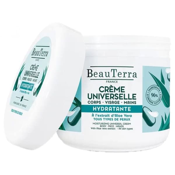 BeauTerra Universal Moisturizing Cream med Aloe Vera 400 ml