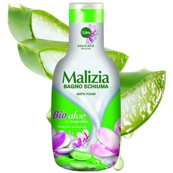 MALIZIA Bagnoschiuma bio aloe/magnolia 1 l.