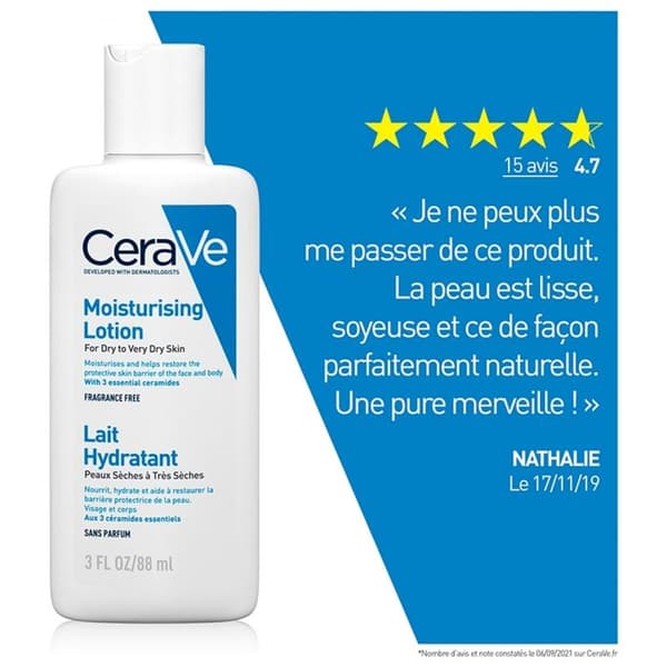 Fuktgivande lotion - Cerave - Ansikte Kropp - Hyaluronsyra - Ceramider - Niacinamid