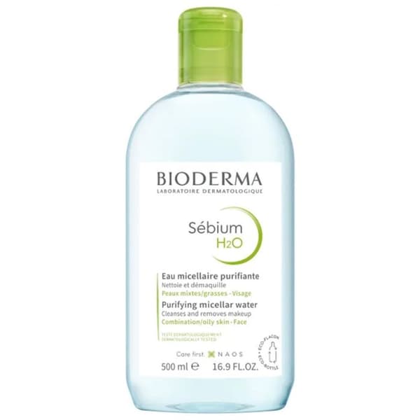 Bioderma Sébium H2O MicellärtVatten Rengörande och Purifierande Ansikte 500 ML