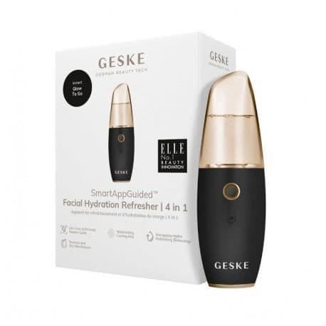 GESKE HYDRATION REFRESSHER FACIAL SPRAY 4 I 1 SVART GULD