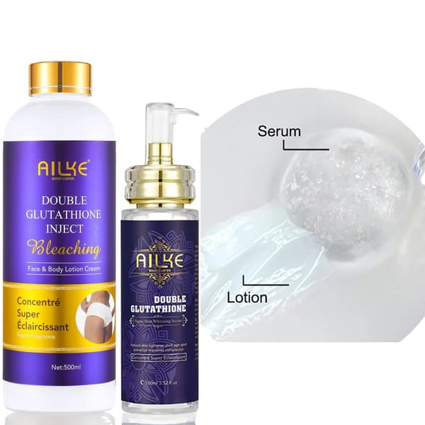 Glutation Kroppslotion, Bleknande och Fuktgivande, Icke-Fet Formel,lotion och serum