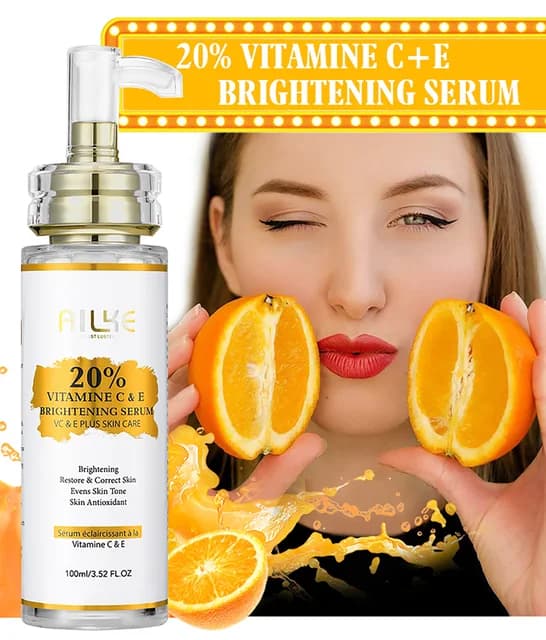 Kroppsljuskräm, Vitamin C Hudvård, Jämn Hudton, Serum