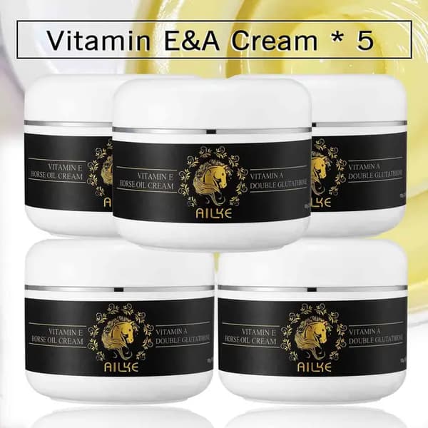 Vitgörande Lotion Kräm, Användning för Ansikte och Kropp, Nicotinamid Glutation, 5-pack