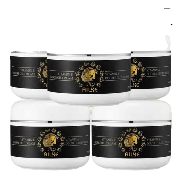 Vitgörande Lotion Kräm, Användning för Ansikte och Kropp, Nicotinamid Glutation, 5-pack