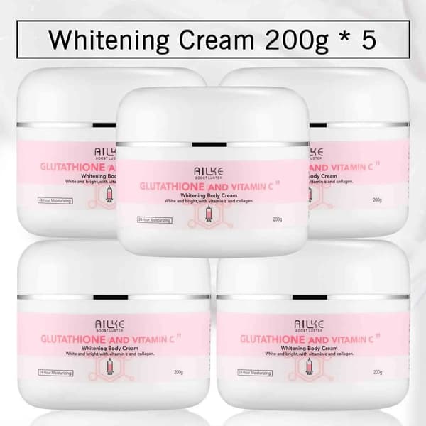 Koreansk vitgörande lotion, reducerar melanin, vitamin C mot mörka fläckar, 5-pack