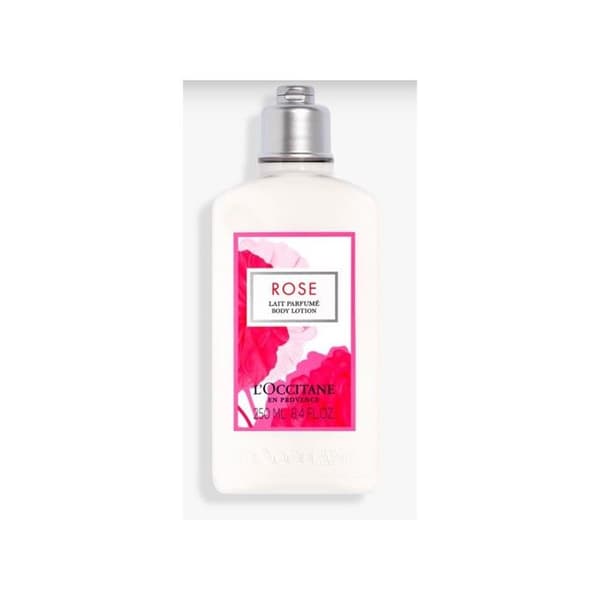 Fuktighetsgivande parfym mjölk Ros 250ml - L'Occitane