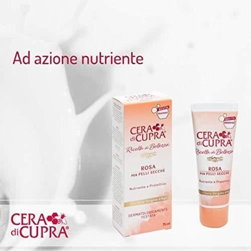 Kräm - CERA DI CUPRA - Skönhetsrecept - För torr hud - Rosa Tube 75 ml