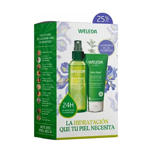 WELEDA - Original närande paket för huden + ultra-torr olja 30 ml + 100 ml