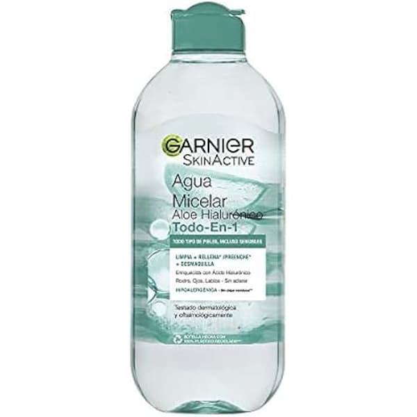 Sminkborttagare - GARNIER - SKIN A ESS DESMAQ MICELAR - 400 ml - Hyaluronic - Aloe Vera