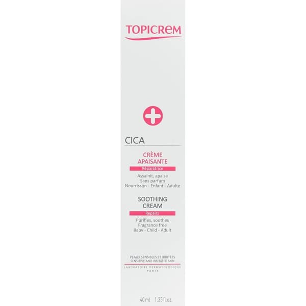 Lindrande kräm Topicrem Cica 40 ml